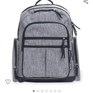 Large grey diaper back pack